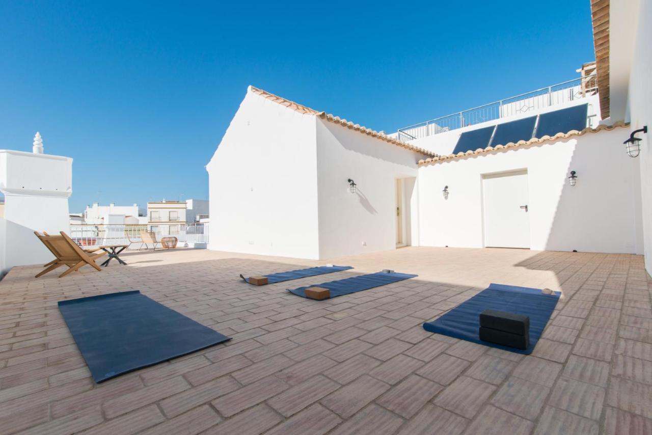 Casa Rosa Villa With Pool In Olhao Centre Extérieur photo