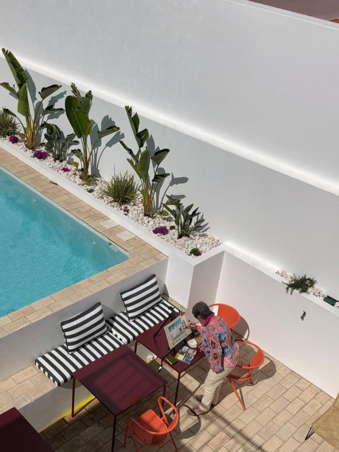 Casa Rosa Villa With Pool In Olhao Centre Extérieur photo