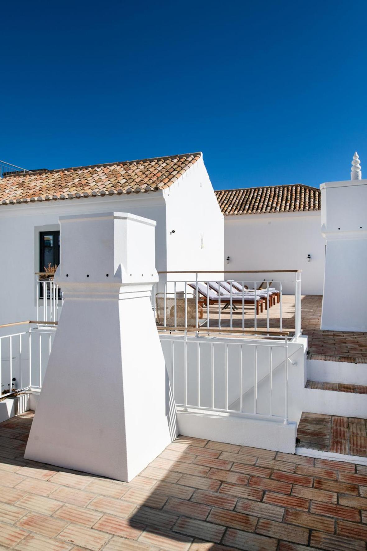 Casa Rosa Villa With Pool In Olhao Centre Extérieur photo