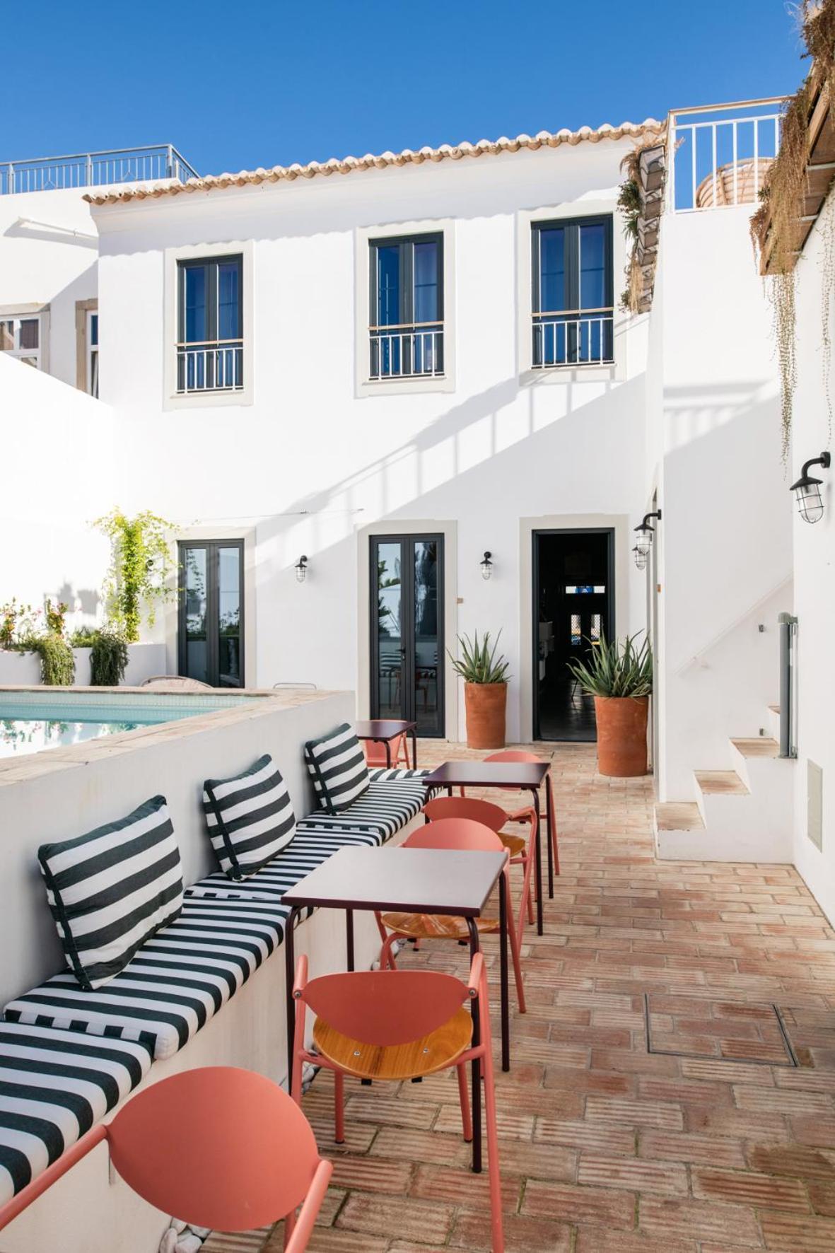 Casa Rosa Villa With Pool In Olhao Centre Extérieur photo